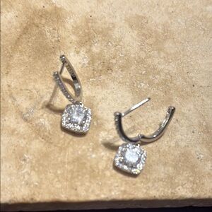 Elegant Silver Drop Earrings